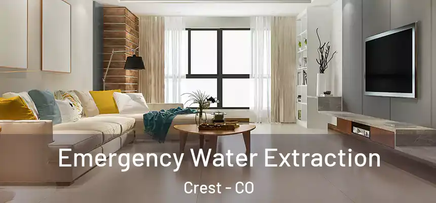  Emergency Water Extraction Crest - CO
