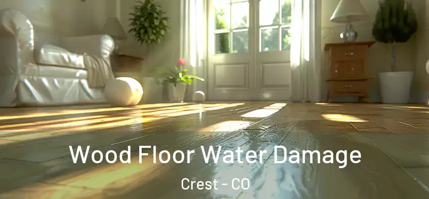 Wood Floor Water Damage Crest - CO